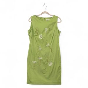 danny midi dress green Danny & Nicole Floral Midi Pleated Jacket Dress – New Yorker's Apparel